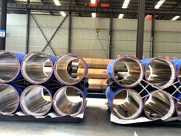 定制钢套筒生产完成